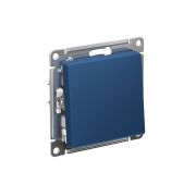 ATLASDESIGN 1-клавишный ВЫКЛЮЧАТЕЛЬ, сх.1, 10АХ, быстрозажимные клеммы, АКВАМАРИН