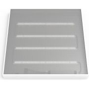 Светильник светодиодный ДВО 30 Вт 3700 лм 6500К AC 220В IP40 595х595х50мм призма CRI>80Ra MiR