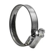 Хомут червячный 25-40/9 W1 оцинкованная сталь 1Л 25-40-7 ГОСТ 28191-89