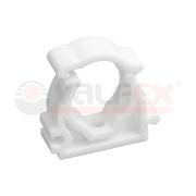 Опора 40 мм PPR, с креплением, белая