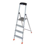 Стремянка складная SAFETY 4 ступени с полочкой