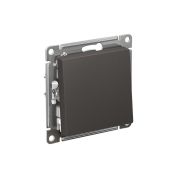 ATLASDESIGN Перекрестный ПЕРЕКЛЮЧАТЕЛЬ, сх.7, 10АХ, механизм, БАЗАЛЬТ