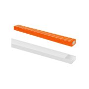 Кабель-канал 80х40 2 м белый TDM