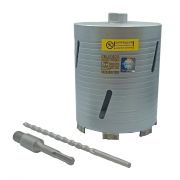 Коронка алмазная по бетону 130х150 мм Hilberg Laser Deep Drill