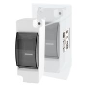 Бокс КМПн-1/2 для наружной установки с полупрозрачной крышкой, IP30 НАРОДНЫЙ