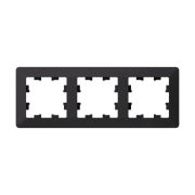 ATLASDESIGN AIR 3-постовая РАМКА, КАРБОН/дымчатый черный