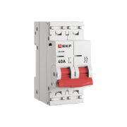 Выключатель нагрузки (ВН) двухполюсный 2P 40А ВН-63N S63240 PROXIMA EKF