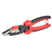 Мультитул-пассатижи 215 мм серия ПРОФИ с функцией опрессовки, снятия изоляции и резки