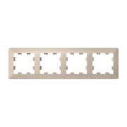 ATLASDESIGN AIR 4-постовая РАМКА, ПЕСОЧНЫЙ/дымчатый белый