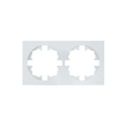 Рамка 2-м OSEN горизонт. квадрат бел. LEZARD 743-0200-147