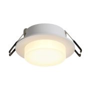 Светильник традиционный Down Light встраиваемый под лампу GU10 IP20 Белый