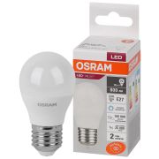 Лампа светодиодная шар LED 10 Вт E27 6500К 800Лм 220 В (замена 75Вт) OSRAM