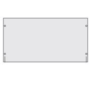 Панель сплошная 19 высота 1 U для шкафов CAE/CQE