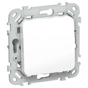 FLITE Выключатель 1-клавишный кнопочный 10А ВС11-2-0-ФлБ белый IEK