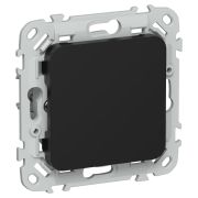 FLITE Заглушка с суппортом ЗГ-ФлЧ черный IEK