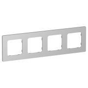 FLITE CLASSIC Рамка 4-местная РУ-4-К-ФлА алюминий IEK