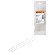 Хомут 3,6х200мм нейлон (белый) (100шт) TDM
