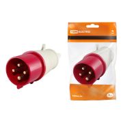 Вилка 024 3Р+РЕ 32А 380В IP44