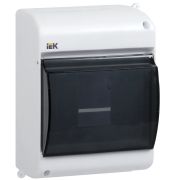 Корпус ОП КМПн 2/4 Krepta 3 IP30 для 4-х авт. выкл. прозр. крышка пластик. бел. IEK MKP42-N-04-30-12