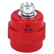 Изолятор SM30 (М8) силовой с болтом IEK YIS11-30-08-B
