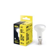 Лампа светодиодная Eco 5Вт R50 4000К нейтр. бел. E14 450лм 230-240В IEK LLE-R50-5-230-40-E14