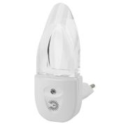 Светильник NN-618-LS-W ночник «Кристалл» от сети с сенсором бел. ЭРА Б0019102