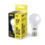 Лампа светодиодная ECO A60 13Вт грушевидная 230В 6500К E27 IEK LLE-A60-13-230-65-E27