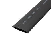 Трубка термоусадочная 30.0/15.0 1м черн. Rexant 23-0006