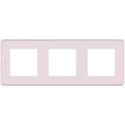 Рамка 3-м Inspiria роз. IEK 673954