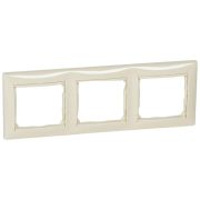 Рамка 3-м Valena горизонт. сл. кость (DIY-упак.) IEK 695633